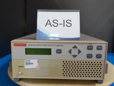 Keithley 2304: High Speed Power Supply 0-20V / 0-5A, AS-IS (1448) - Image 1 of 4