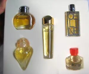 🎁Set Lot Vintage Mini CHRISTIAN LACROIX EAU FLORALE Bazar EDT Celine Burberry's - Picture 1 of 5