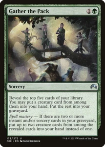4x Gather the Pack - NM/LP - Magic Origins - SPARROW MAGIC - Picture 1 of 1