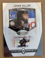 2011-12 Certified Hockey Masked Marvels #18 Jonas Hiller