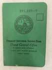 1961 Emigrant Industrial Savings Bank Grand central Branch New York Ledger Book