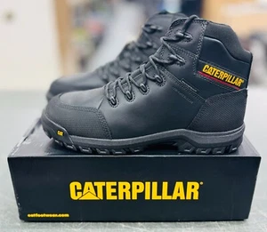 Caterpillar Men Resorption Waterproof Composite Toe Work Boot- 11 W - NEW - Picture 1 of 7