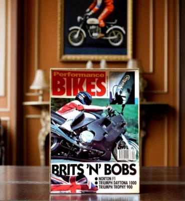 PERFORMANCE BIKES MAGAZINE September 1992 NORTON VINTAGE Publication SUPERBIKES - Image 1 of 2