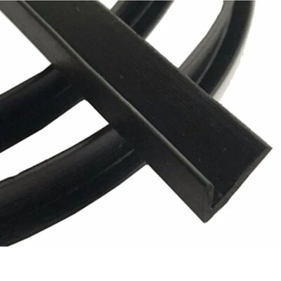Weatherstrip Seal Strip Car Front Rear Window Door Edge Abnormal Noise Protector - Image 1 of 4
