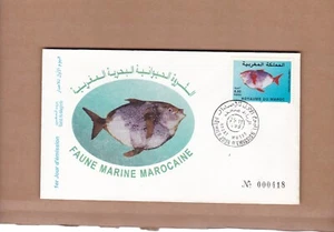 Morocco fish lampris guttatus FDC 1999 - Picture 1 of 1
