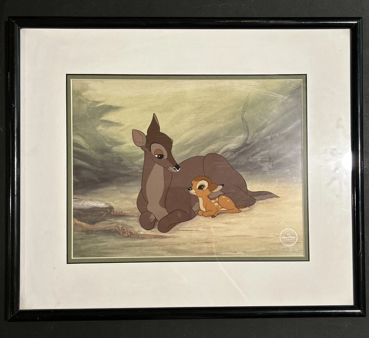 ディズニーセル画 バンビ Bambi Deer to My Heart 限定 ディズニーセル