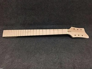 Nuevo cuello de guitarra eléctrica 24 trastes 25,5 pulgadas de repuesto diapasón de arce incrustación de puntos - Imagen 1 de 6