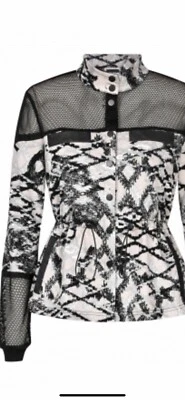 NÜ Lora Jacket Jacke Netz schwarz beige M NEU - Bild 1 von 4