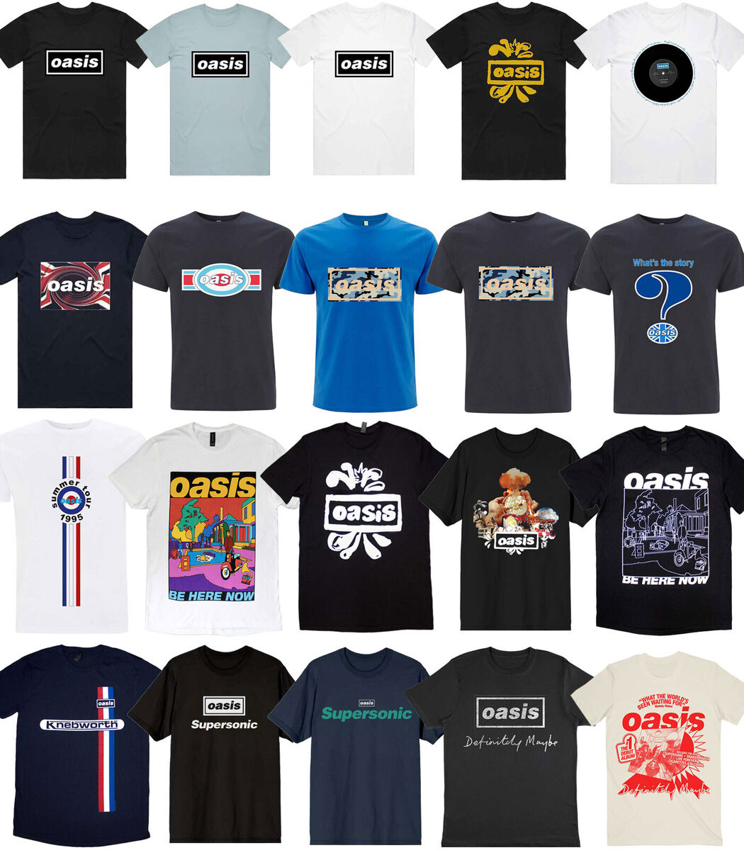 Oasis Tour Shirt In Men's T-Shirts | eBay Oasis Tour Shirt In Men's T-Shirts | eBay