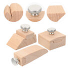 3 PCS Sandpaper Holder Wood Square Tool DIY Ooden Polishing Block