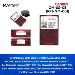 Canbus decoder box for Chevrolet Traverse Equinox Tahoe Suburban Silverado - Foto 1 di 6