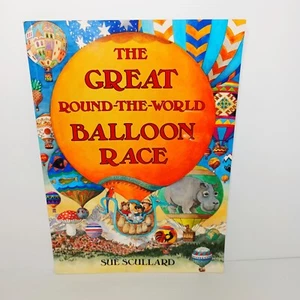 The Great Round-the-world Balloon Race by Sue Scullard (Paperback, 1993) Rare - Picture 1 of 10