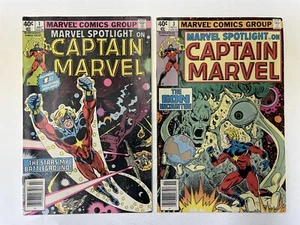 Marvel Spotlight #1 3 Captain Marvel Edicola 1979 Età del Bronzo Marvel Comics - Foto 1 di 7