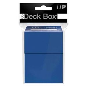 Ultra PRO Deck Box Pacific Blue | Pokemon YuGiOh MTG TCG | Fits 80 Sleeved Cards