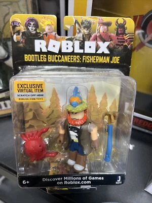 Roblox Bootleg Buccaneers Fisherman Joe Figure Pack with Virtual Code - Image 1 of 3