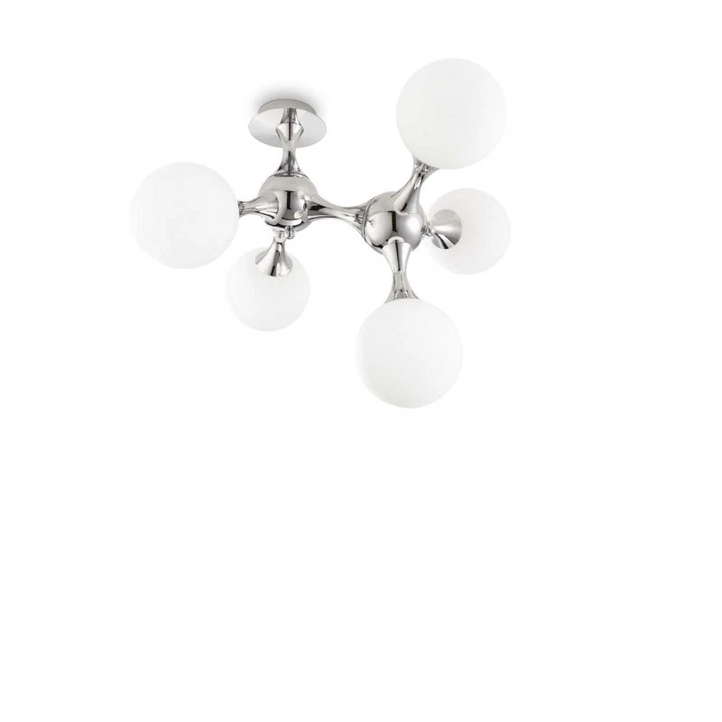 Ideal Lux nodi Bianco Pl5 Lampada da soffitto 5 Luci
