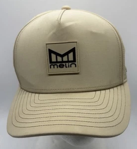 Melin Hydro Odyssey Stacked Khaki Snapback Mütze Baseballkappe Größe CL - Bild 1 von 7