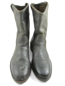 Allen Edmonds "DALLAS" Hombre Botas Roper 12 D Cáscara Cuero Marrón DESCONTADO (621N) - Imagen 1 de 11