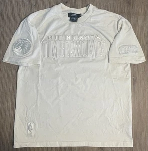 Pro Standard Minnesota Timberwolves Beige Logo T Shirt Size: S - Picture 1 of 11