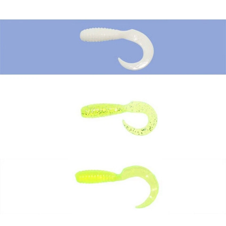 Paquete de 20 señuelos de pesca Mister Twister Teenie de 2"" Softbait Foto 1 de 1