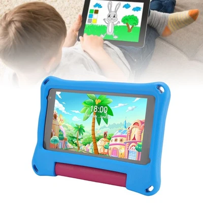 Blue 7 Inch Tablet For 11 32GB ROM 2GB RAM Educational Parental Con FIG - Image 1 of 4