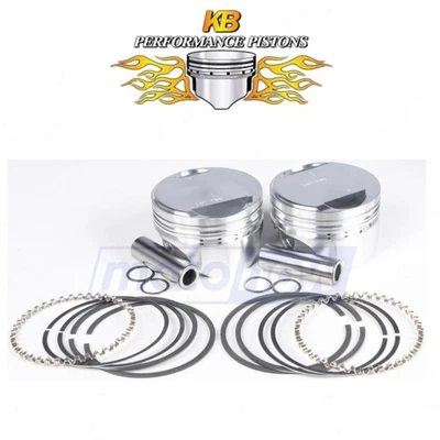 KB Forged Piston Kit for 1986-1999 Harley Davidson FXSTC Softail Custom - zc Foto 1 de 4