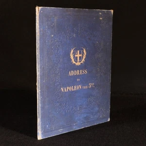 1855 Address Presented by the Corporation of the City of London to Napoleon I... - Picture 1 of 6