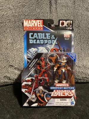 Marvel Universe Comic Packs Deadpool Taskmaster New Figures Cable Deadpool #36 - Image 1 of 3