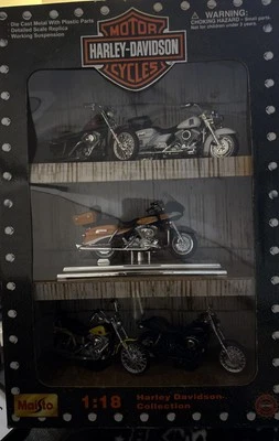Maisto 1:18 Harley Davidson Series FLTRSEI Screamin Eagle Road Glide 5 Piece set - Image 1 of 4