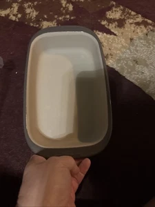 Pampered Chef 6x9 X 1.75 1qt 1182 Dunkelgrau - Bild 1 von 8