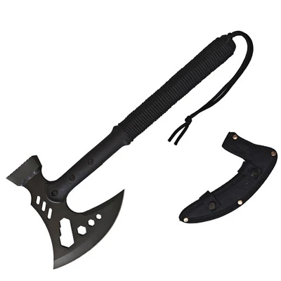 Axe Metal Outdoor Cutting Sharp Forging Handmade,Multifunctional Tool Martial. - Image 1 of 4