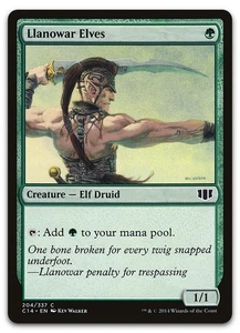 Llanowar Elves #204 (NM) Commander 2014 C14 Magic MTG - Picture 1 of 2