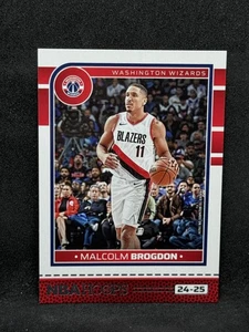 2024-25 Hoops #129 Malcolm Brogdon Washington Wizards Near Mint or Better - Bild 1 von 2