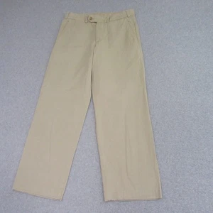 Bills Khakis Mens Chino Pants 32 x 29 Beige Straight Leg Flat Front - Foto 1 di 11