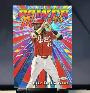 Topps Chrome Power Players 2025 Elly De La Cruz #PP-16 - Imagen 1 de 2