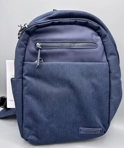 Travelon Anti-Theft Metro Sling Bag, Navy Heather - Picture 1 of 12
