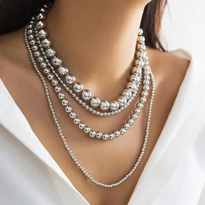 Fashion Beaded Collarbone Necklace Simplicity Necklace - Photo 1/10