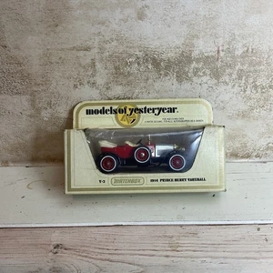 Matchbox Y-2 1914 PRINCE HENRY VAUXHALL, MODELS OF YESTERYEARS - Picture 1 of 3