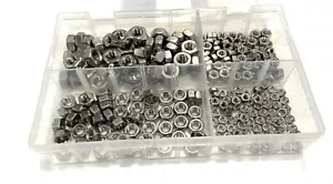 Scatola Assortita di Dadi Pieni M5 - M10 - Acciaio Inox A2 - 250 pezzi - Foto 1 di 2