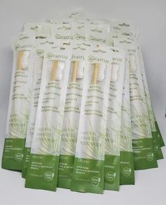 Lot Of 100 Oratrue Bamboo Toothbrushes Curved Bristles High Quality - Picture 1 of 10