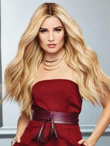 GLAMOUR AND MORE Wig Raquel Welch SS1488 WHEAT CertRemyHumanHair TheBestUCanGet - Picture 1 of 15