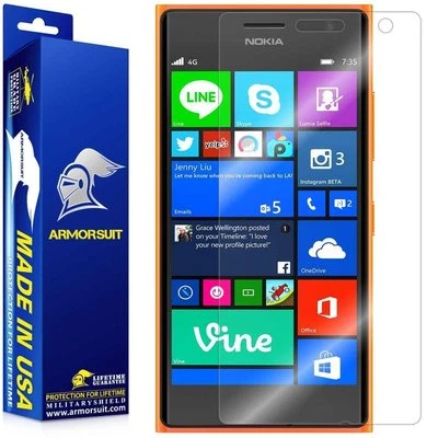 [2-Pack] ArmorSuit MilitaryShield Nokia Lumia 730 / 735 Screen Protector - Image 1 of 4