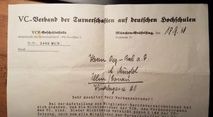 VC-Verband der Turnerschaften auf deutschen Hochschulen 1931 Turnerschaft - Bild 1 von 2