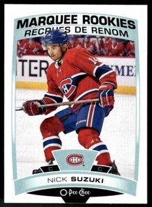 2019-20 Upper Deck O-Pee-Chee Update Marquee Rookies Nick Suzuki Rookie Montreal