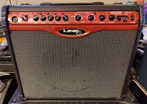 Line 6 Spider I 112 Guitar Amplifier. Smart Control FX. Tubetone. Red Face. - Picture 1 of 5