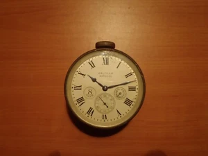Antique 1918 Waltham WWI U.S. Navy Ship Chronometer 8 Day Lever Maritime Clock - Picture 1 of 8