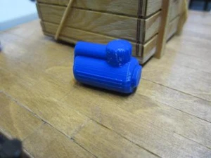 Lenzpumpe blau 26x14x17mm 1:25 - Bild 1 von 2