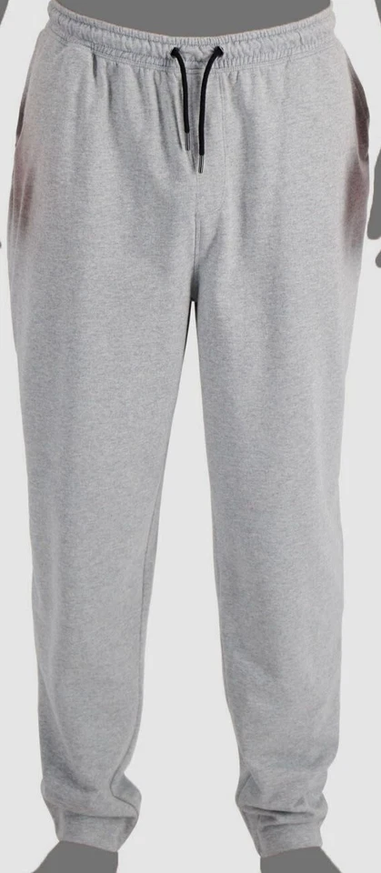 Pantalones deportivos ALFANI para hombre gris jaspeado mezcla de algodón NUEVO grandes Foto 1 de 1