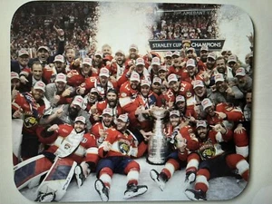 Florida Panthers Mouse Pad 9.5x7.75 Inch Stanley Cup Champions 2024 - Picture 1 of 1
