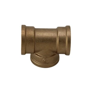 Messing T-Stück 1/2" IG  Innengewinde, Gewindefitting, Messing Fittings, IGxIGxI - Bild 1 von 7